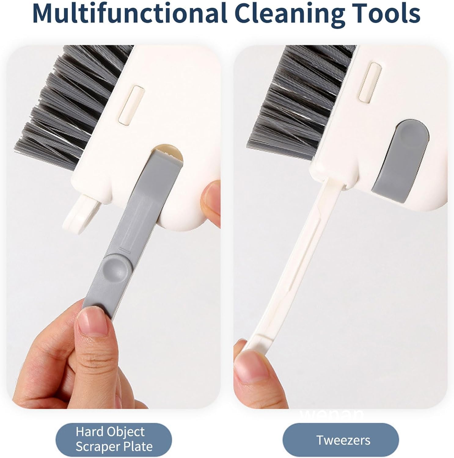 3 in 1 Window Cleaning Brush with Tweezers