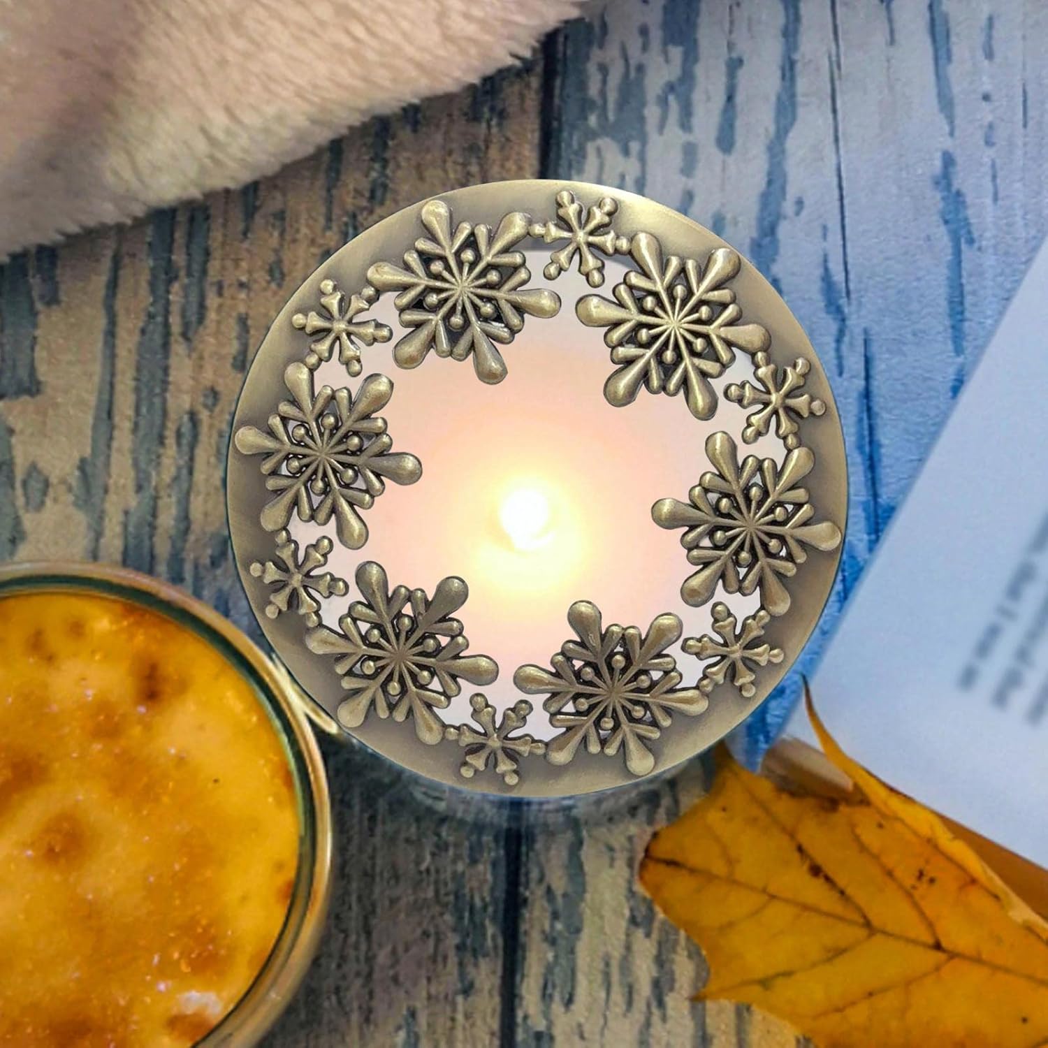 2X Jar Candle Covers for Evenly Burning Candles