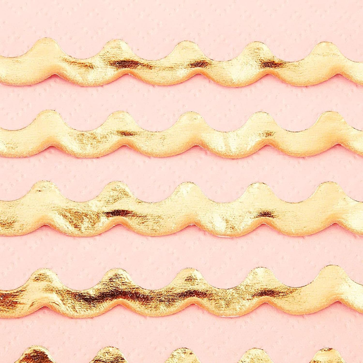Sparkle and Bash 50 Pack Pink Gold Foil Napkins