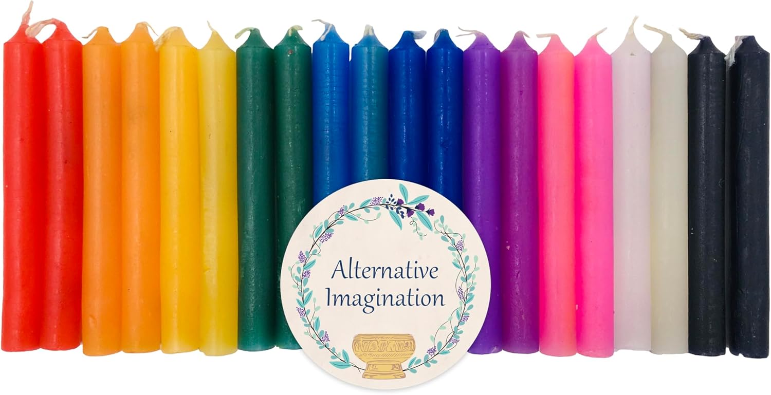 Alternative Imagination Dripless Taper Candles 4 Mini Box of 20