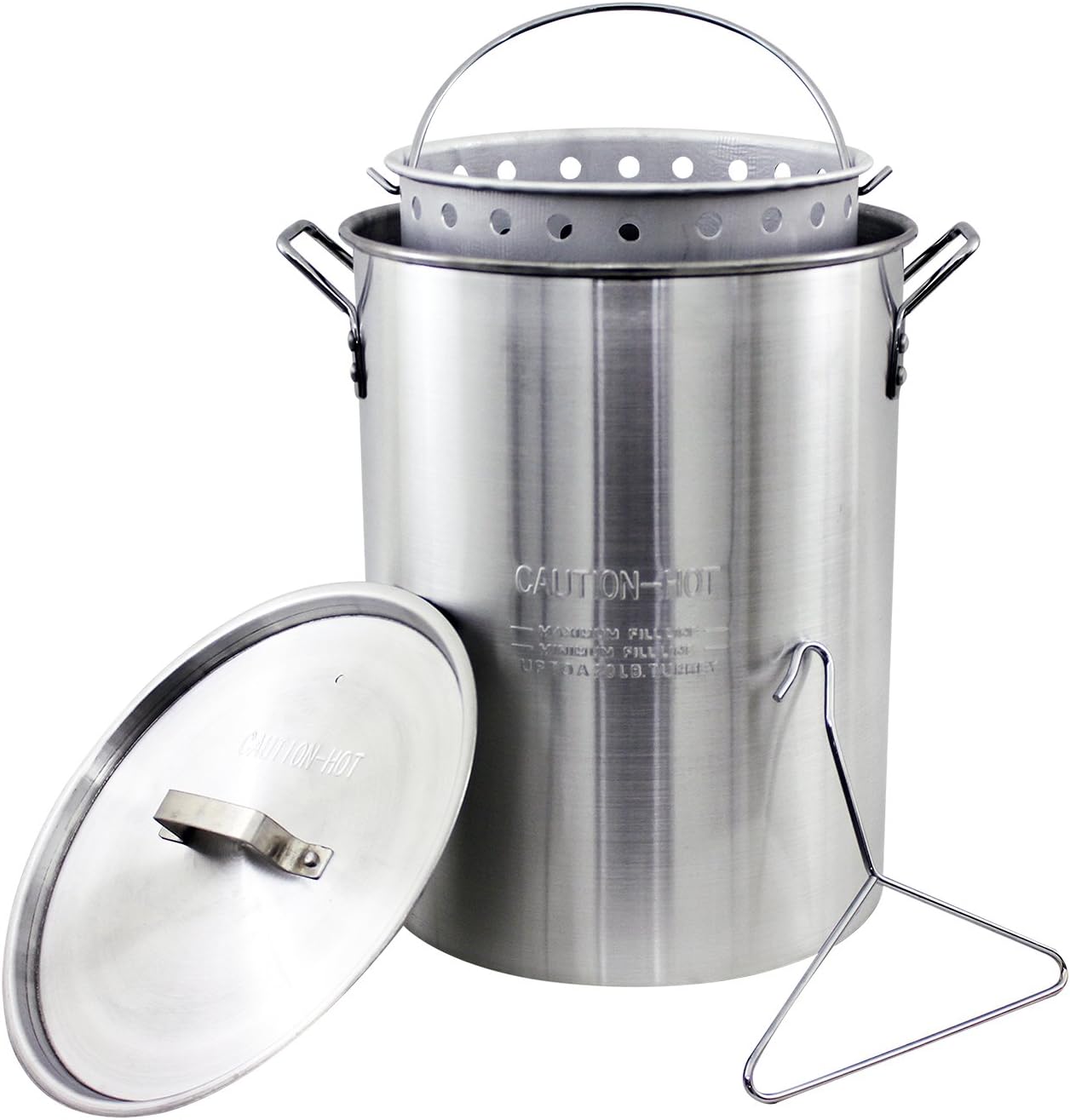 Chard ASP30 Aluminum Safety Hanger Set with Strainer Basket