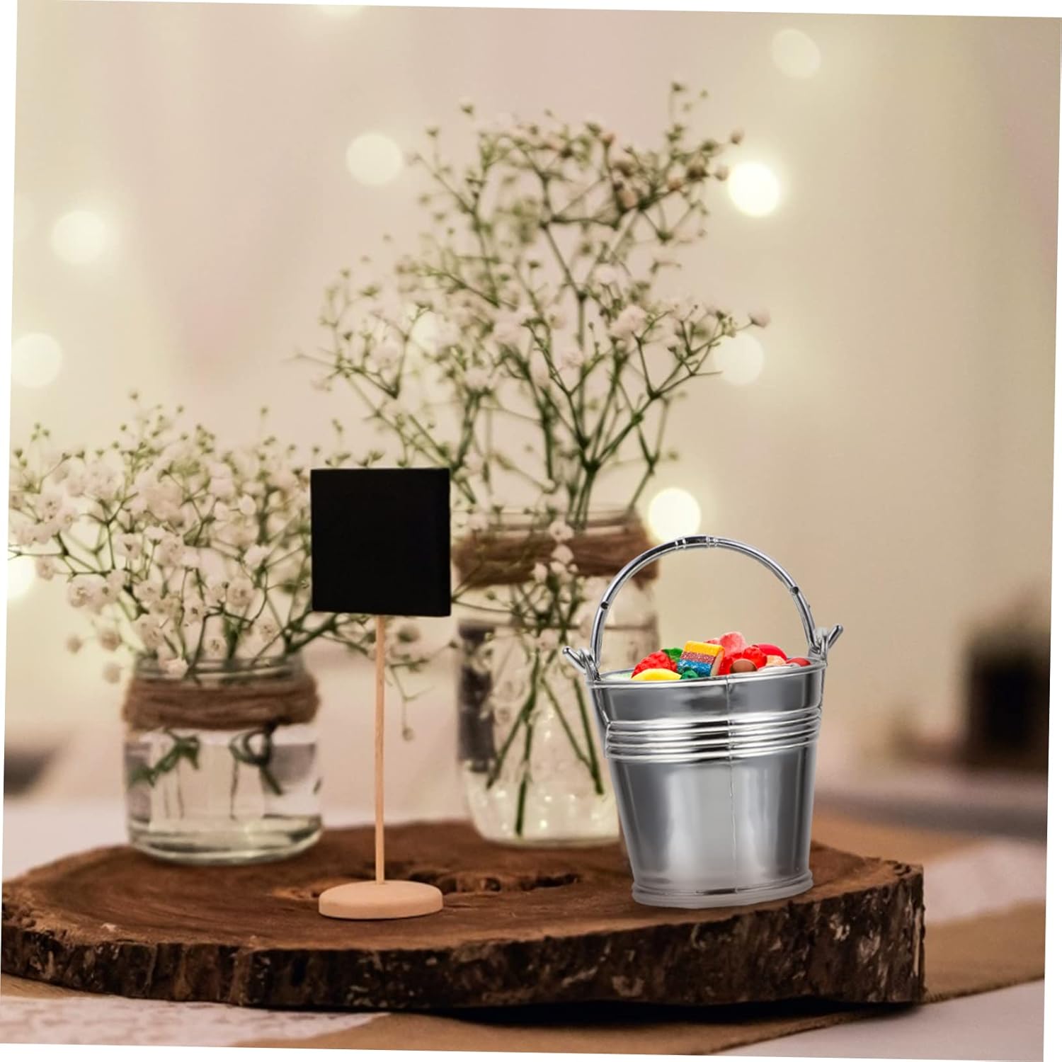 PRETYZOOM 10Pcs Mini Snack Bucket Set for Parties Home Events