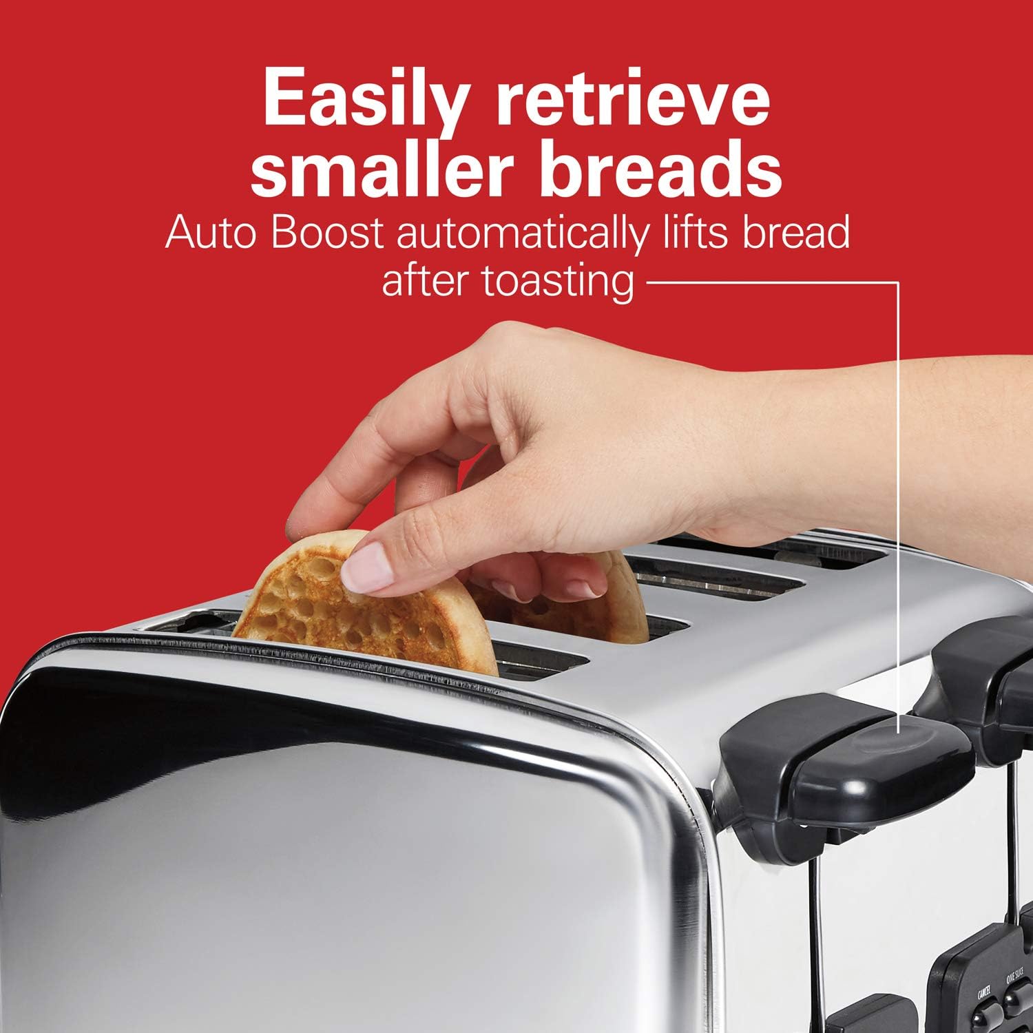 Hamilton Beach 24782 Retro Toaster with Bagel Function