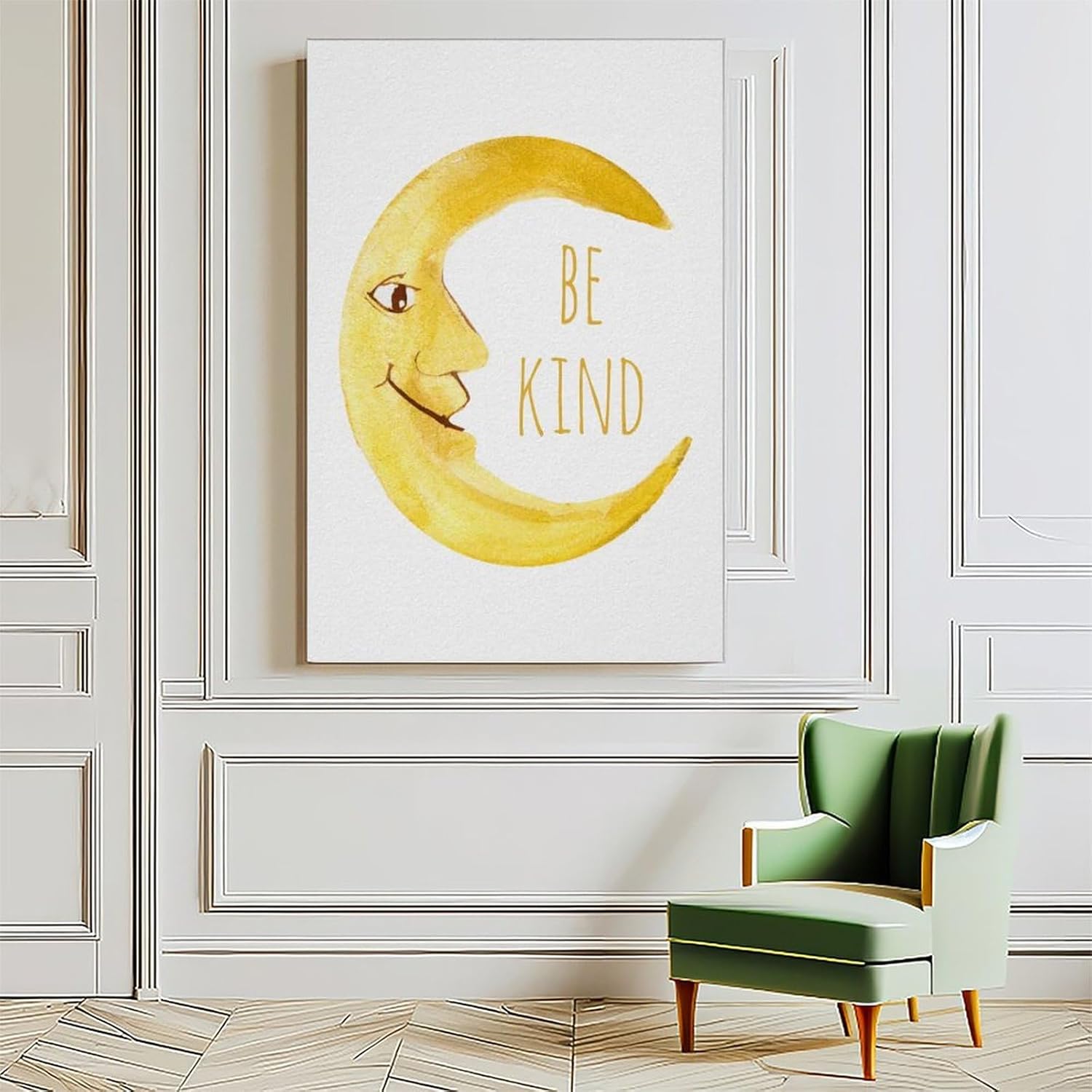 HEOVI Be Kind Canvas Art Poster 24x36in