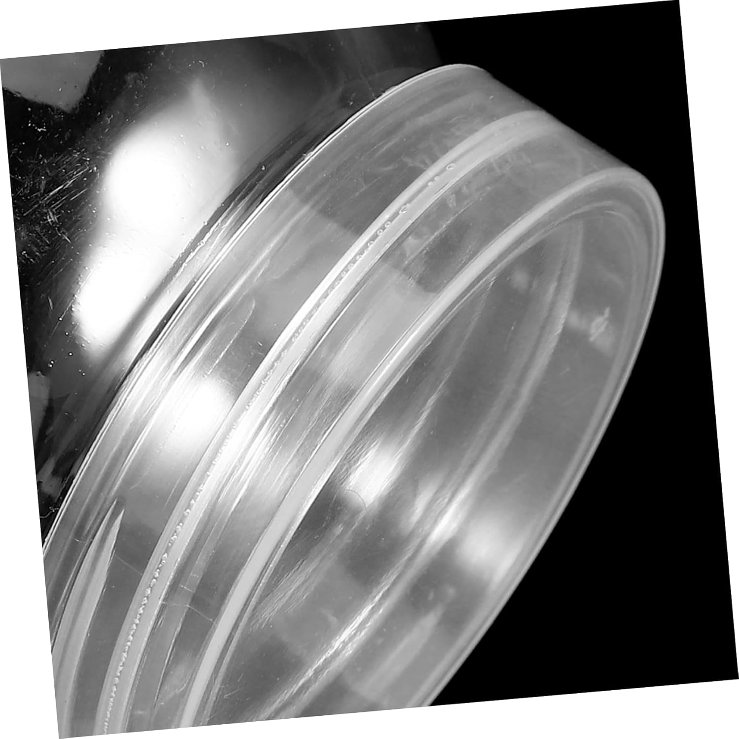 STOBAZA 10pcs Modern Light Bulb Shaped Candy Jars with Lids