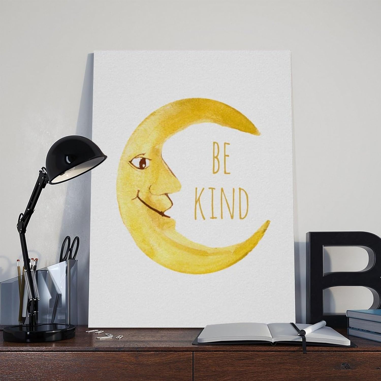 HEOVI Be Kind Canvas Art Poster 24x36in