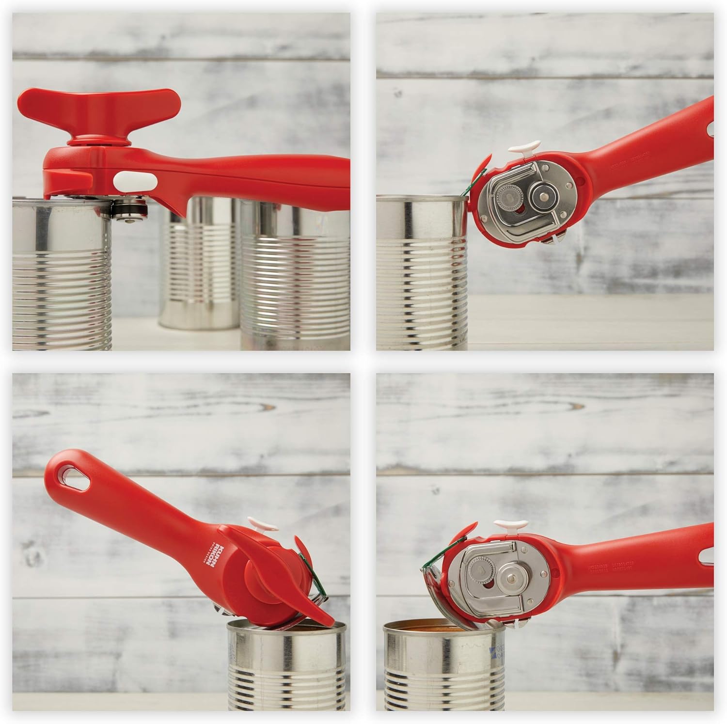 Kuhn Rikon Safety Lid Lifter Can Opener with Peeler