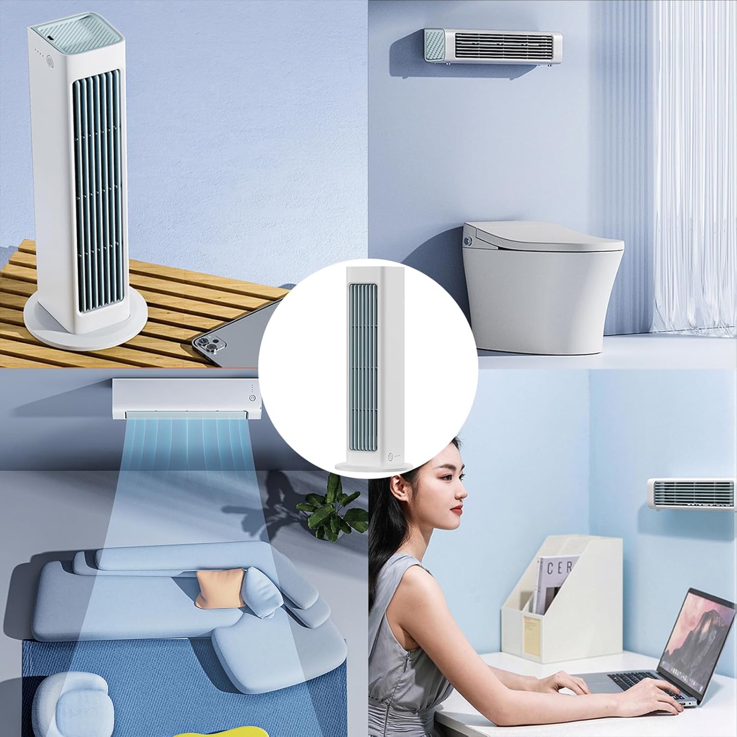 Breeza AC - Instant Cooling Ultra-Quiet Air Fan