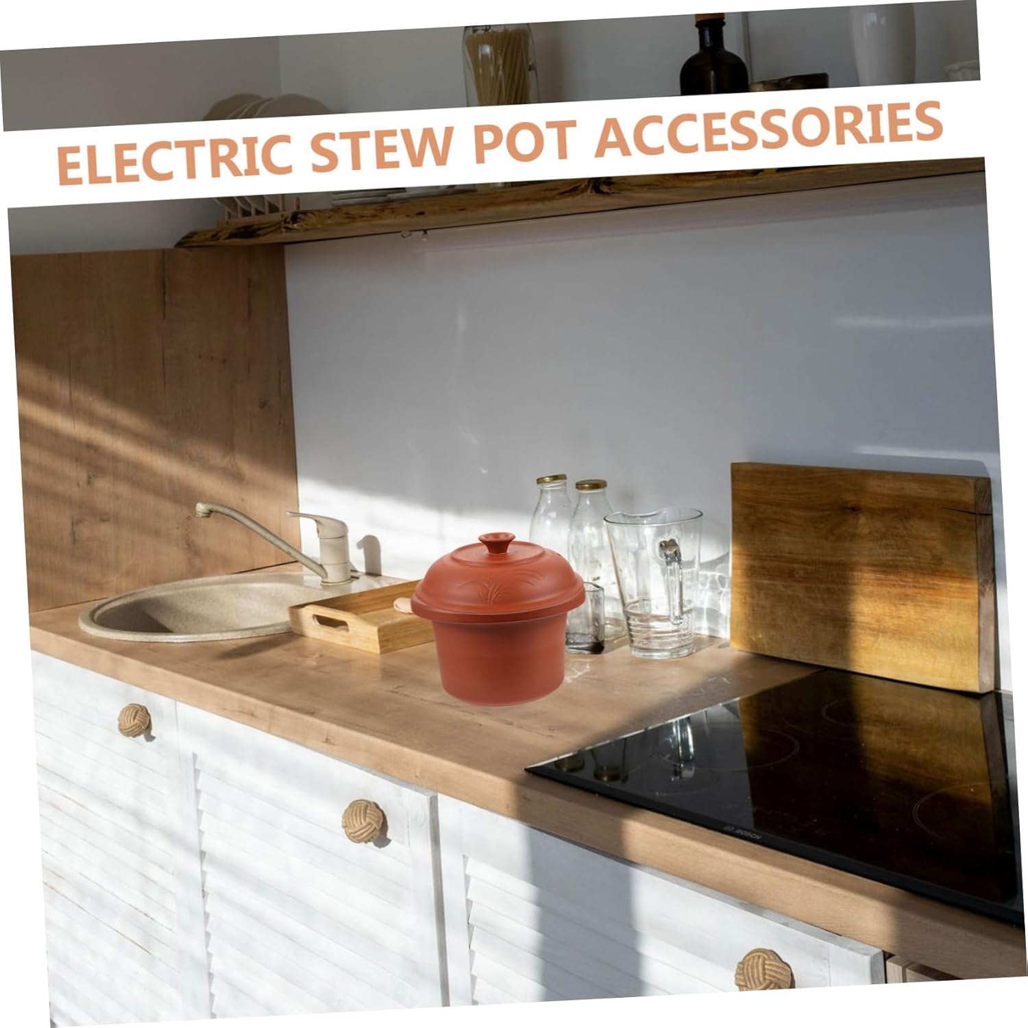 PRETYZOOM Ceramic Slow Cooker Liner Set