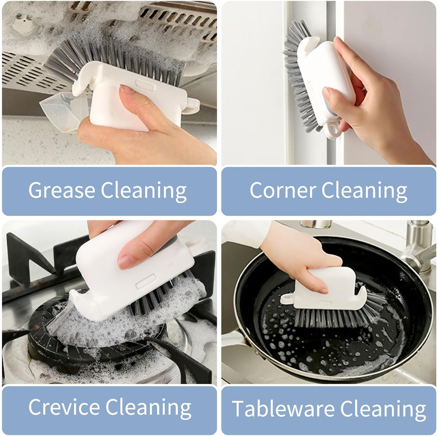3 in 1 Window Cleaning Brush with Tweezers