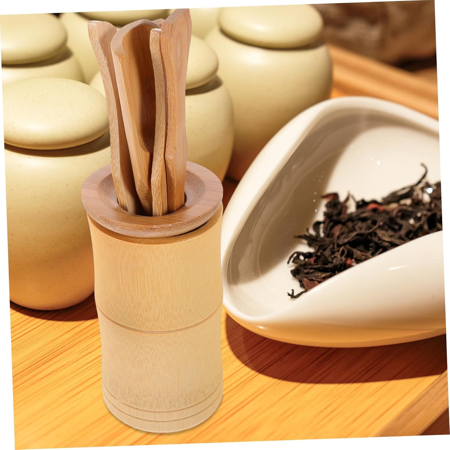 JECOMPRIS 6Pcs Traditional Tea Set for Home and Office