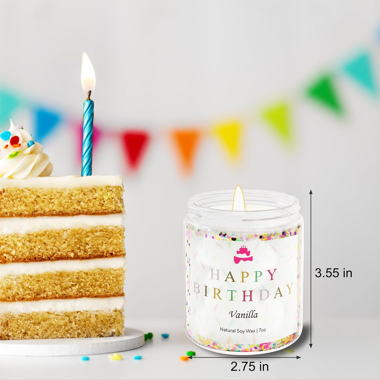 Lihome Happy Birthday Candle for All