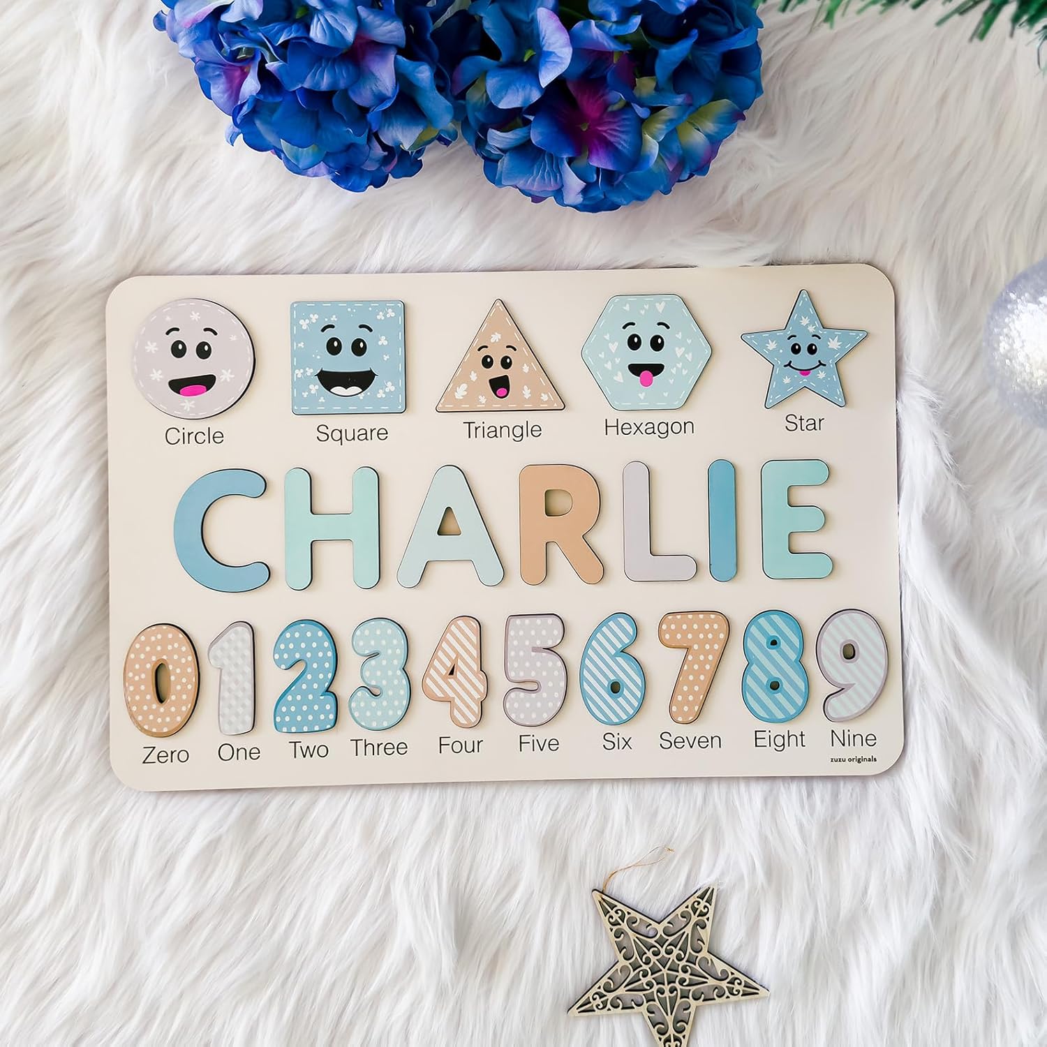Personalized Wooden Name Puzzle for Kids