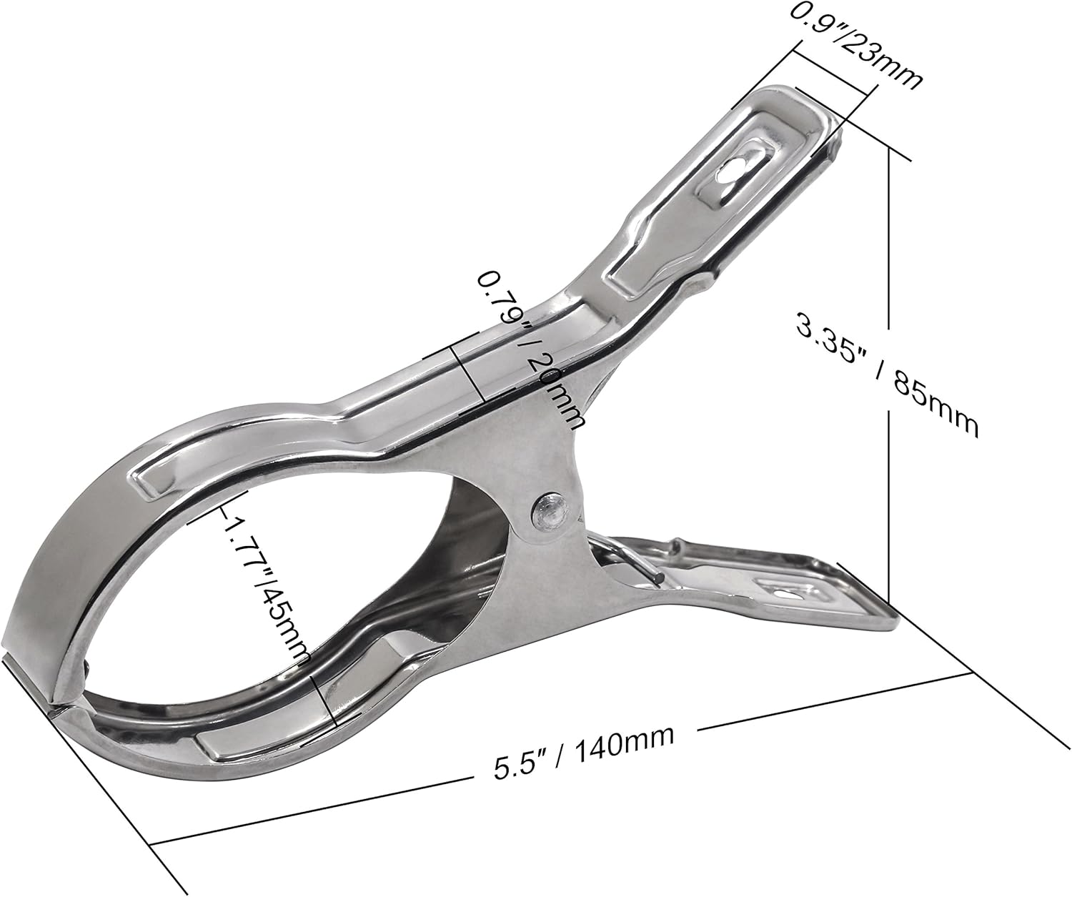 WEBI Pool Cover Clips for Beach Towels and Chairs