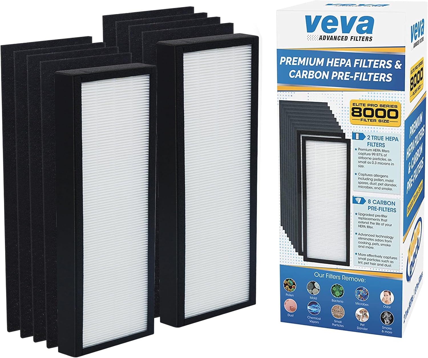 VEVA 8000 Elite Air Purifier Filter Replacement