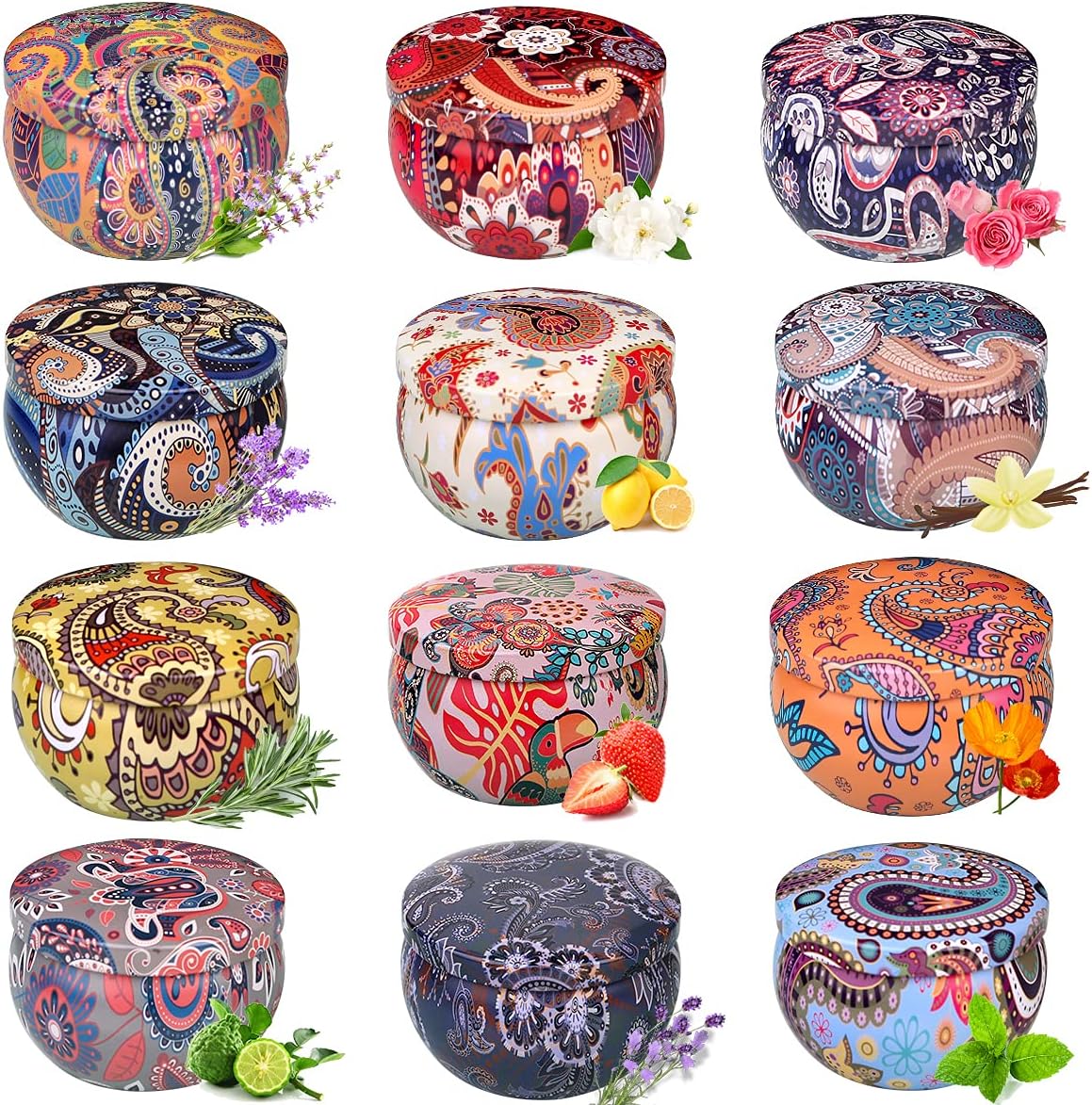 Scented Candles Gift Set for Women 12 Pack