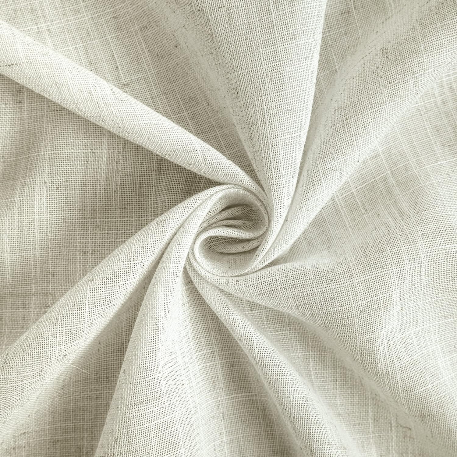 KOUFALL Cream Door Curtain Panels 78 Inch Long