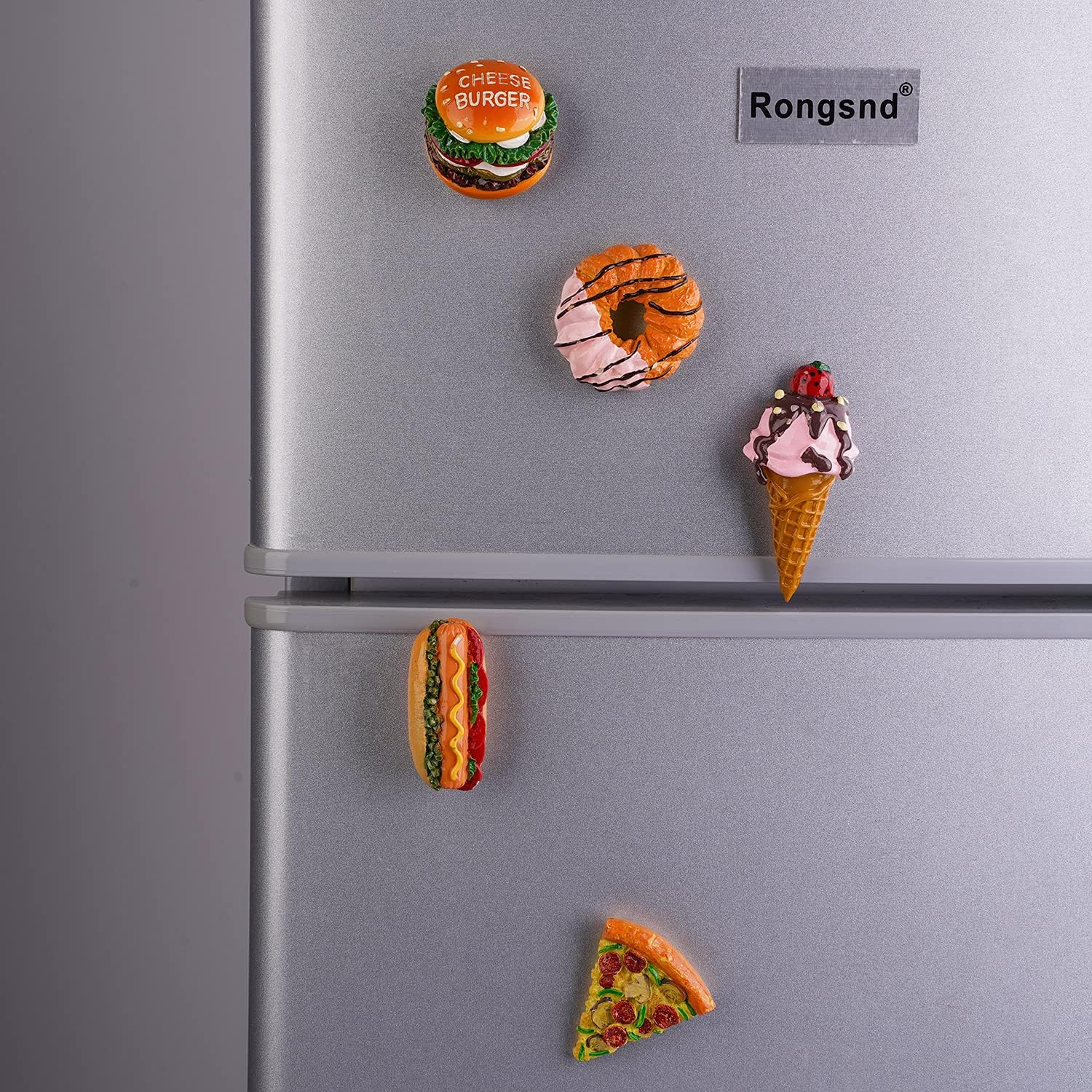 Aiuwo 3D Food Refrigerator Magnets 5PCS