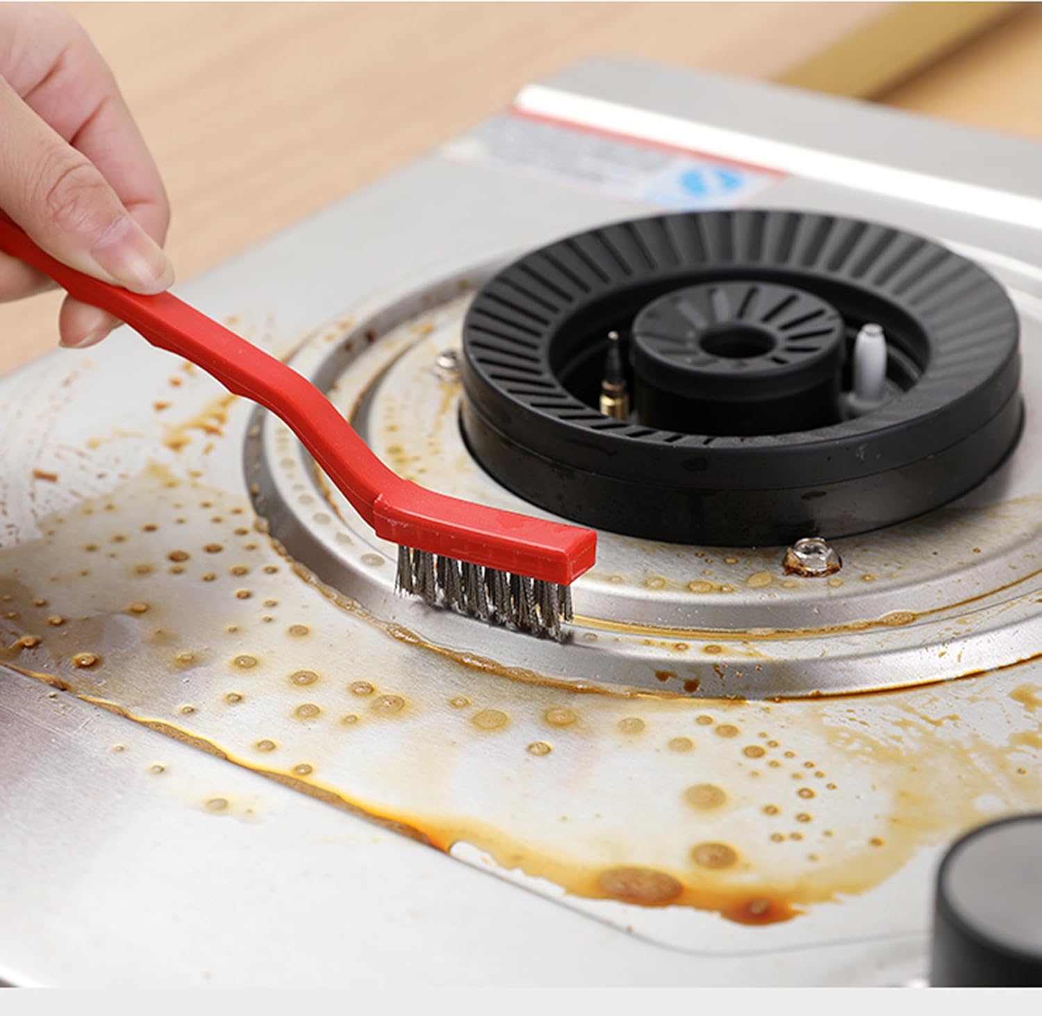 XINNAI Gas Stove Cleaning Brush Set of 3 Pieces