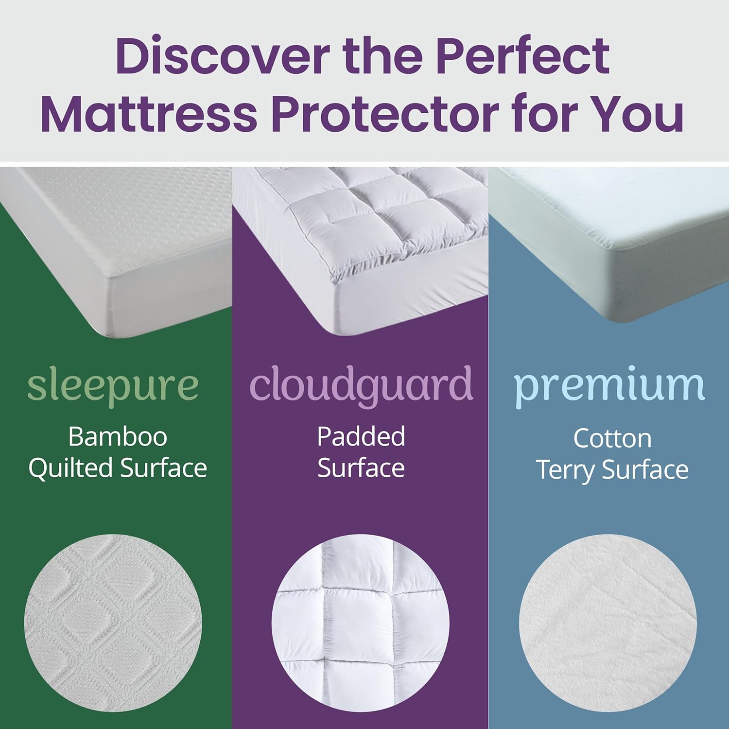 SafeRest Waterproof Twin XL Mattress Protector