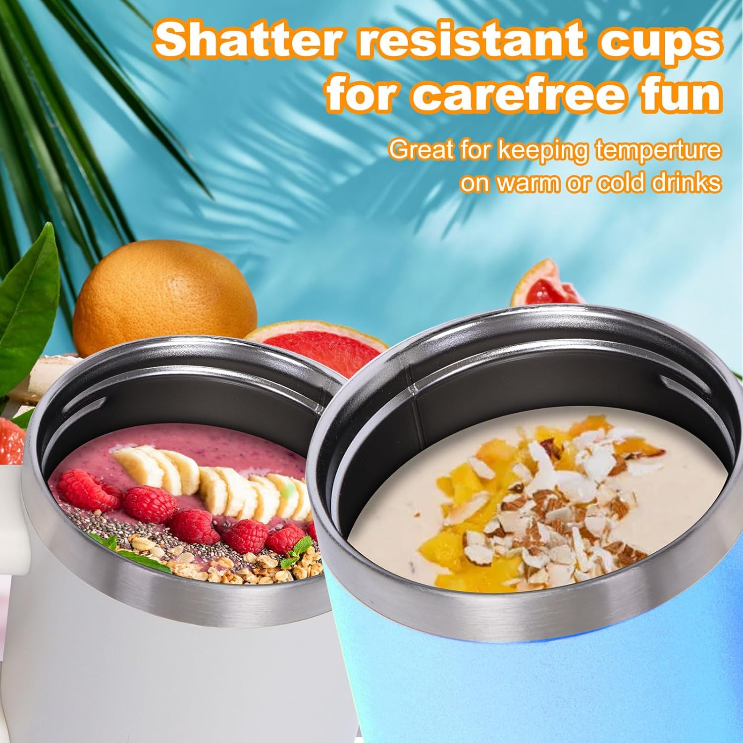 14 oz Toddler Tumbler with Handle and Straw
