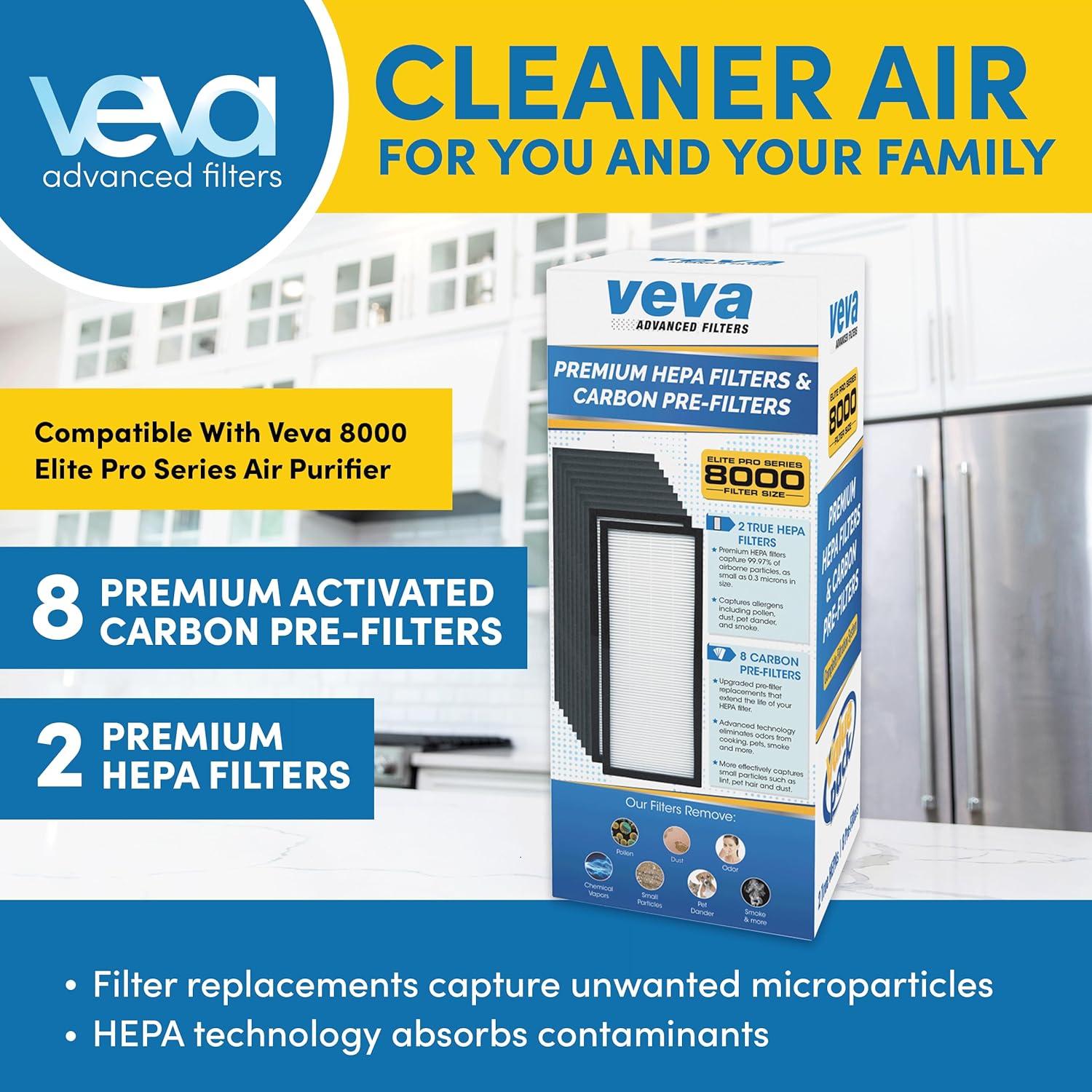 VEVA 8000 Elite Air Purifier Filter Replacement