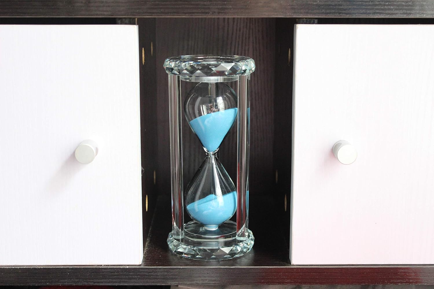 60 Minutes Hourglass Timer with Diamond Surface