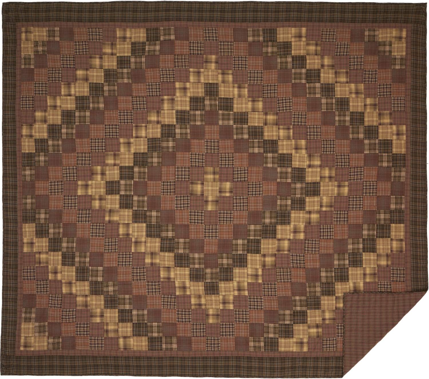 VHC Brands Prescott Patchwork King Quilt 110x97
