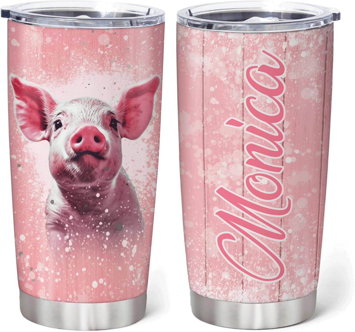 Hyturtle Custom Name Stainless Steel Tumbler 20oz With Lid