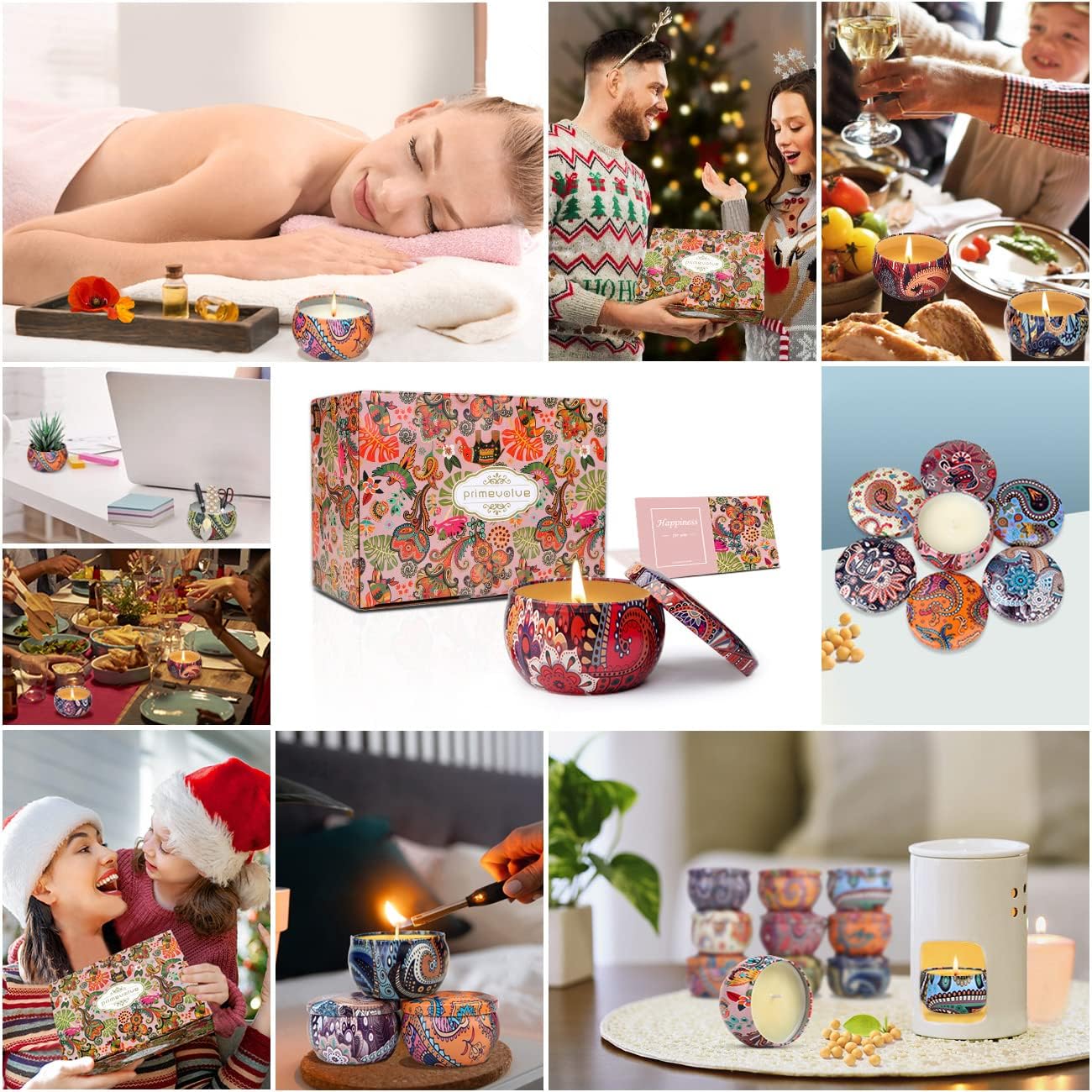 Scented Candles Gift Set for Women 12 Pack