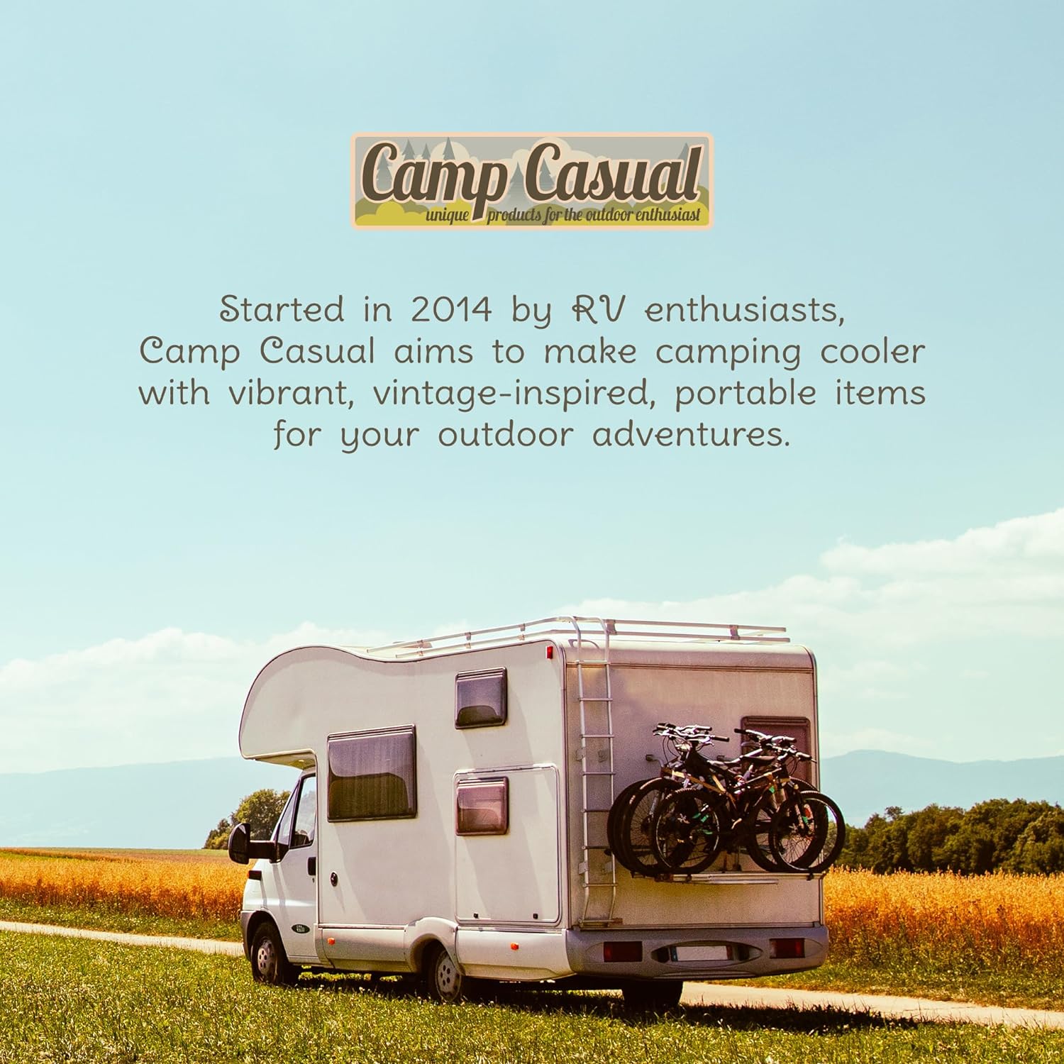 Camp Casual Melamine Dinnerware Set 6-Piece