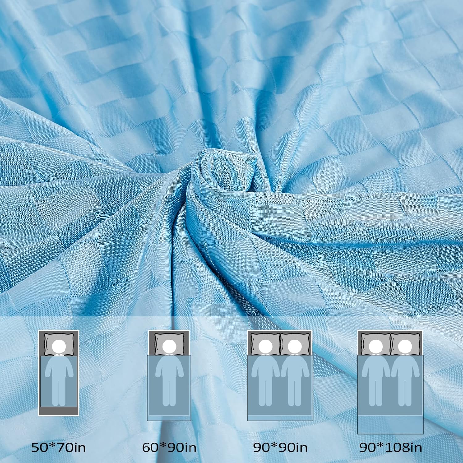 Topcee Cooling Blanket for Hot Sleepers 50x70