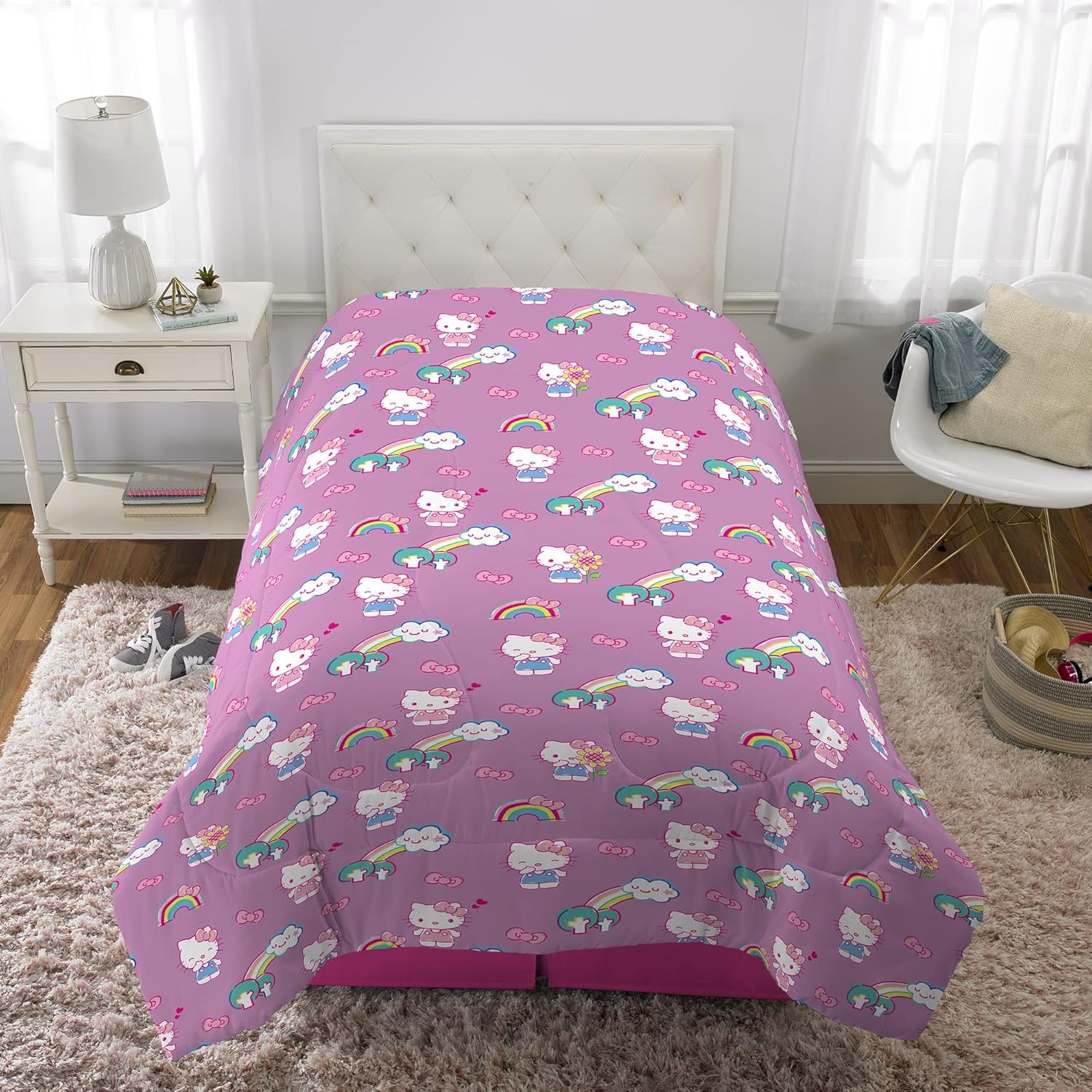 Franco Kids Bedding Hello Kitty Comforter Twin