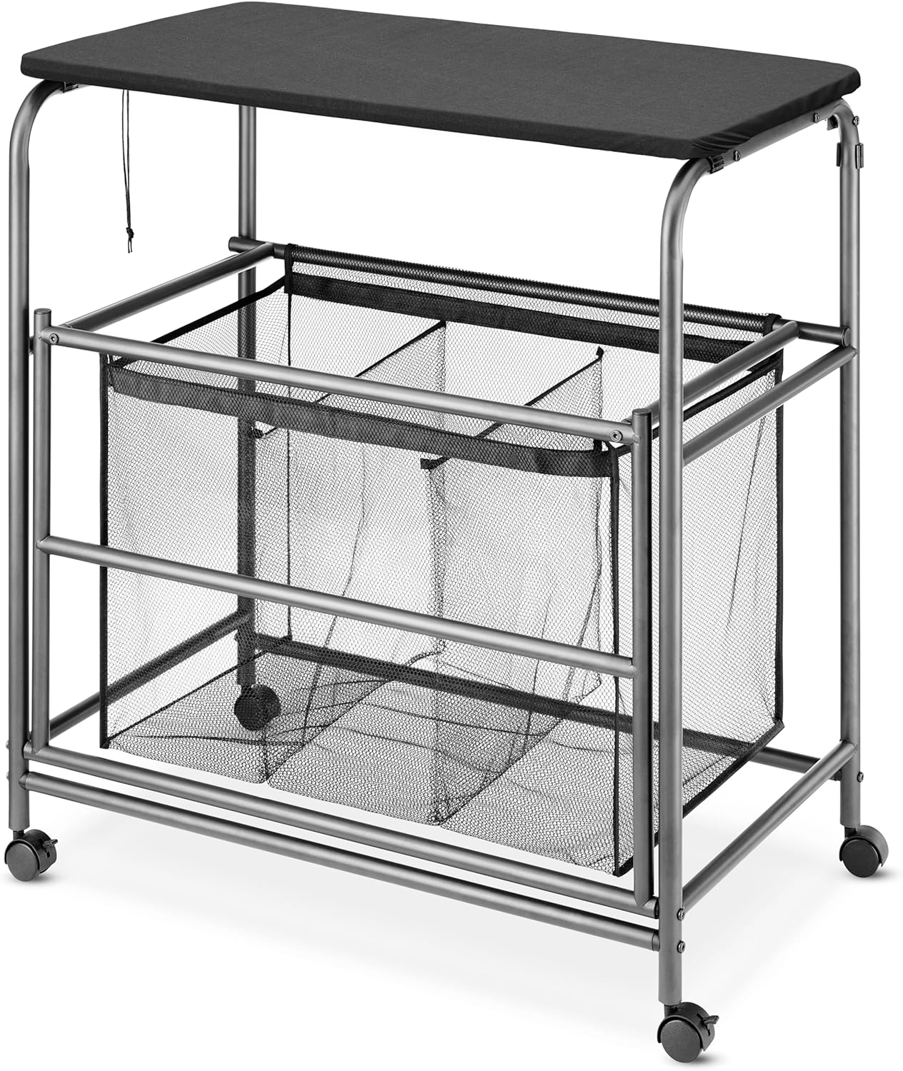 Whitmor Triple Laundry Sorter with Ironing Table