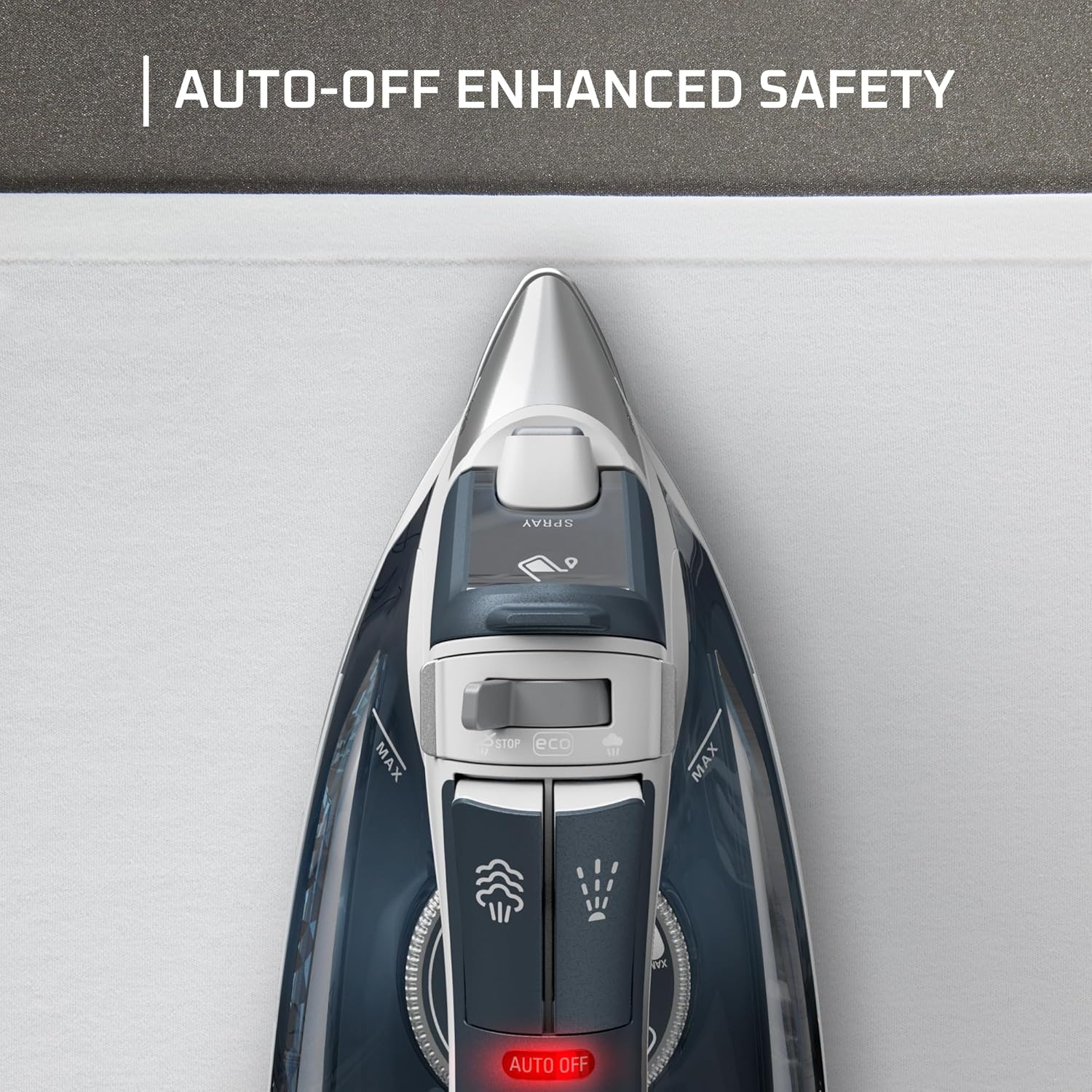 Rowenta Steam Iron with 400 Microsteam Holes and 1725 Watts