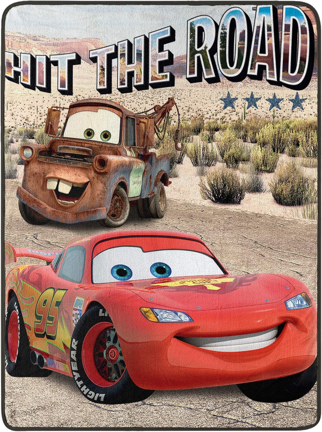 Northwest Cars Throw Blanket 46 x 60 Hit the Road