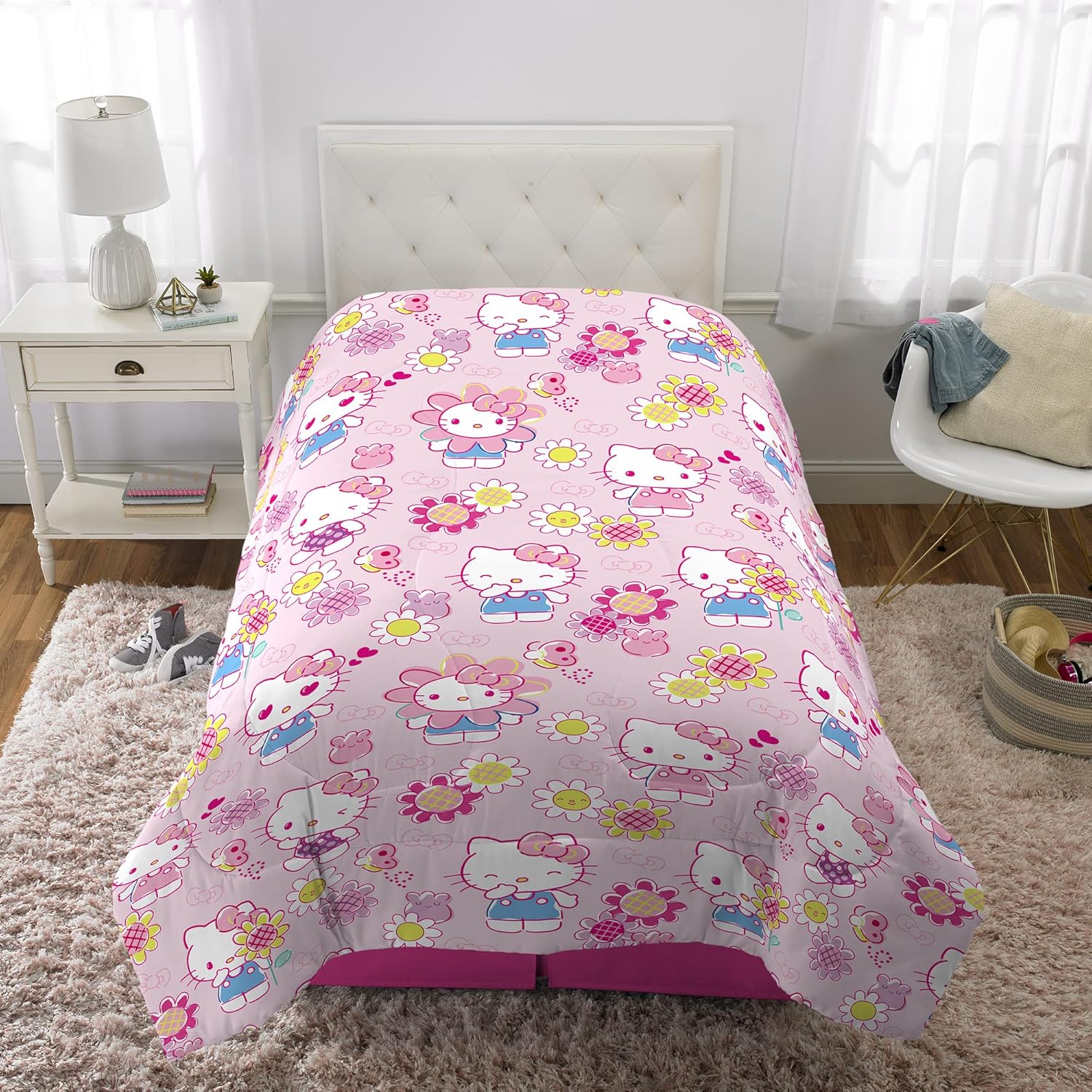 Franco Kids Bedding Hello Kitty Comforter Twin