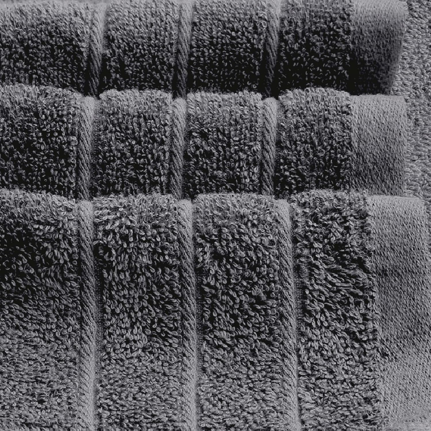 Tens Towels Jumbo Bath Sheet 40 x 80 Inches Dark Grey