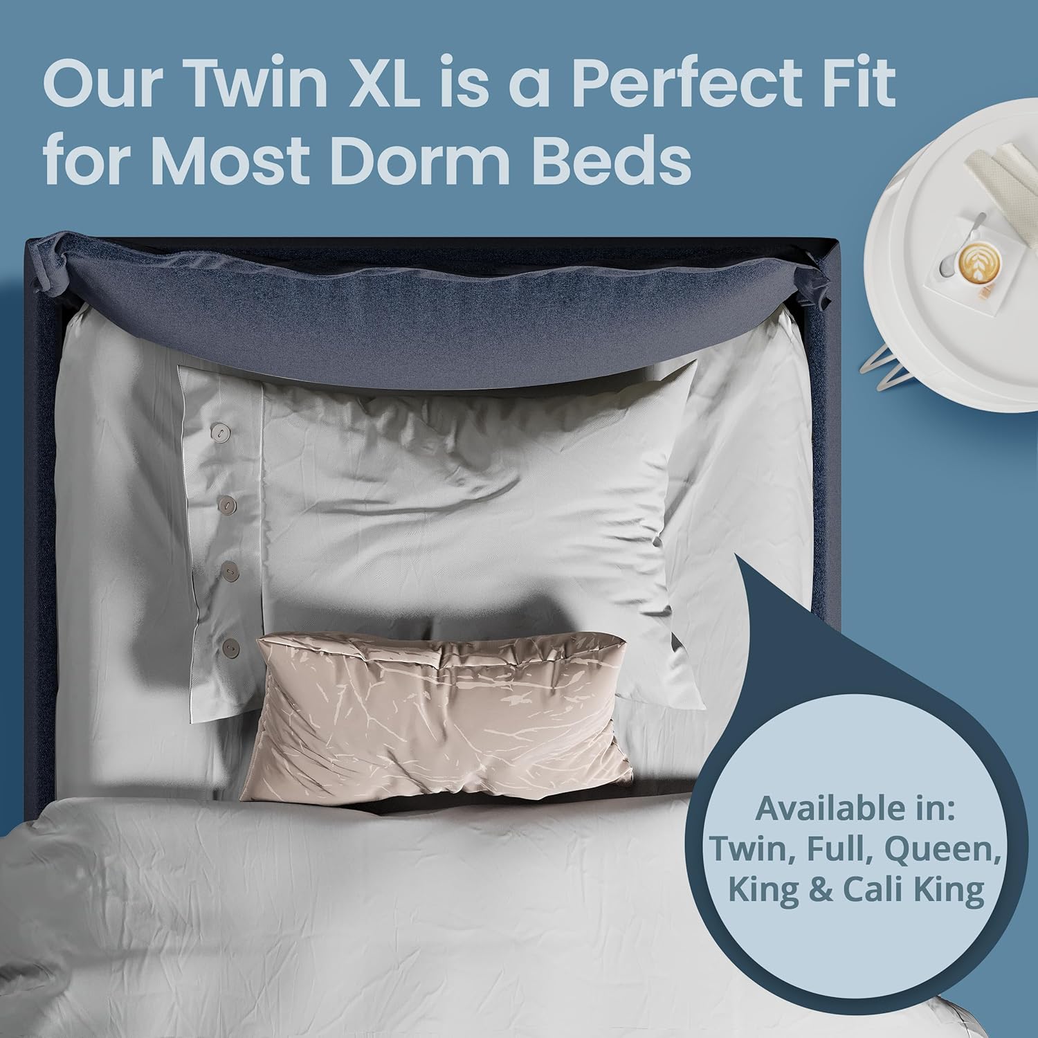 SafeRest Waterproof Twin XL Mattress Protector